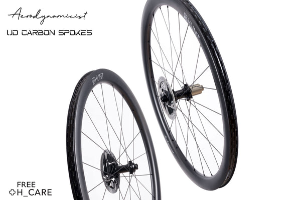 HUNT 44 UD Carbon Spoke Disc Disc 700c Carbon Wheelset