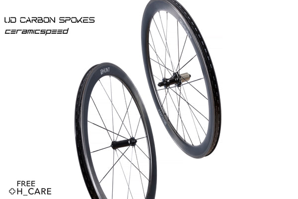 HUNT 50 UD Carbon Spoke Rim 700c Carbon Wheelset