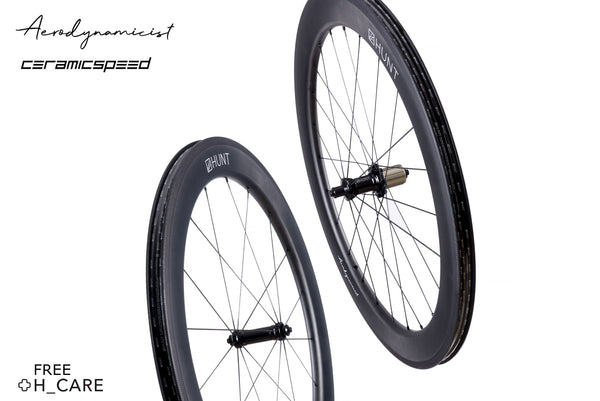 HUNT 62 Carbon Aerodynamicist Rim 700c Carbon Wheelset