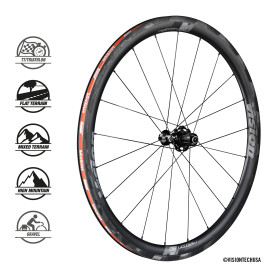 VISION METRON 40 SL DRAHTREIFENTL Rim 700c Carbon Wheelset