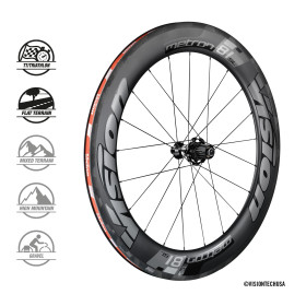 VISION METRON 81 SL DRAHTREIFENTL Rim 700c Carbon Wheelset