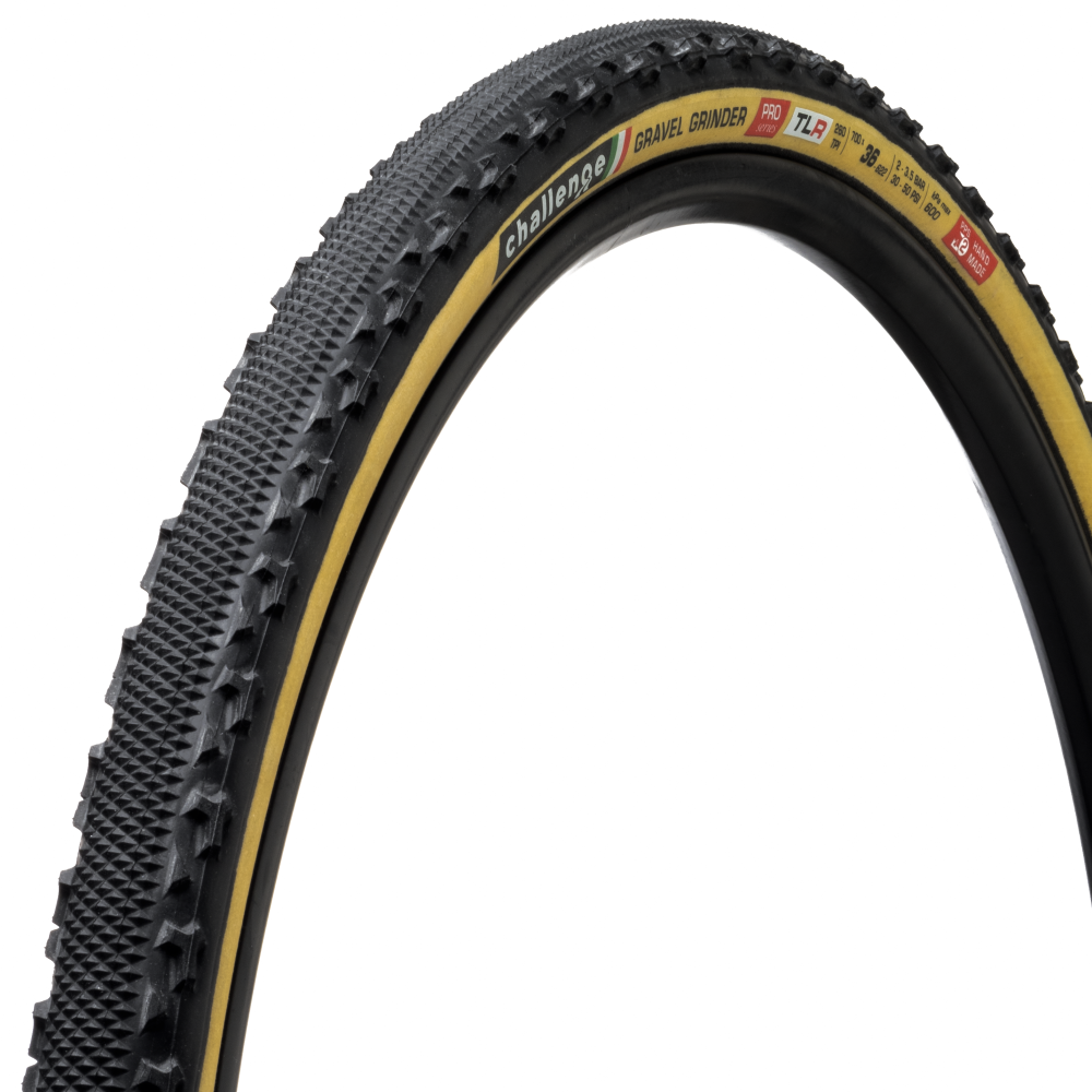 CHALLENGE Gravel Grinder 36 622 Tubeless TLR Tan Gravel CX Tire 00532