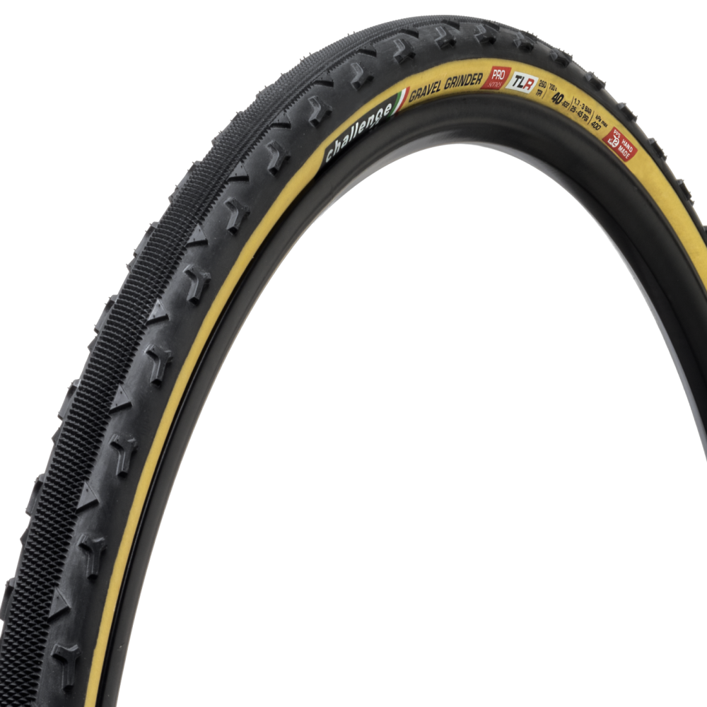 CHALLENGE Gravel Grinder 40 622 Tubeless TLR Tan Gravel CX Tire 00534