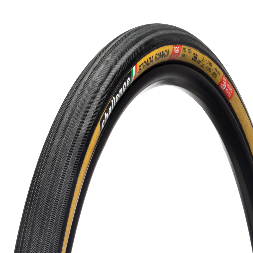 CHALLENGE Strada Bianca 36 622 Tubeless TLR Tan Gravel CX Tire 00540