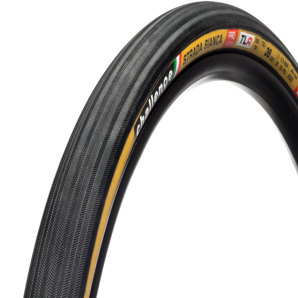 CHALLENGE Strada Bianca 36 622 Tubeless TLR Tan Gravel CX Tire 00542