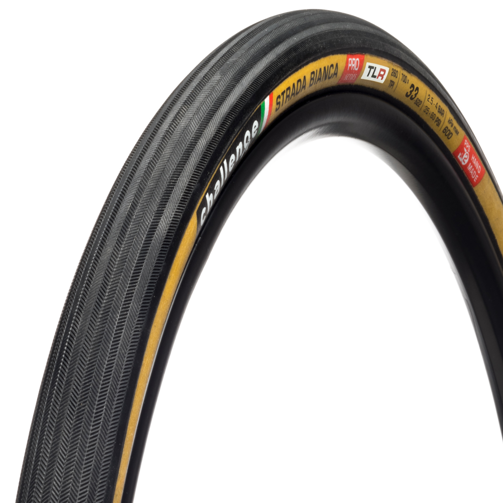 CHALLENGE Strada Bianca 33 622 Tubeless TLR Tan Gravel CX Tire 00560