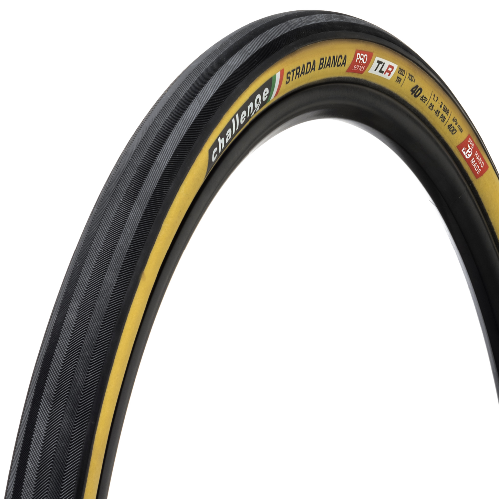 CHALLENGE Strada Bianca 40 622 Tubeless TLR Tan Gravel CX Tire 00564