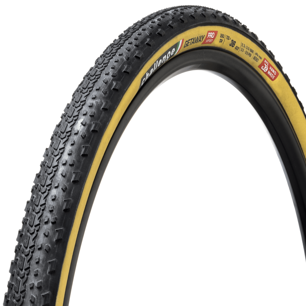 CHALLENGE Getaway 36 622 Clincher Non TLR Tan Gravel CX Tire 00574