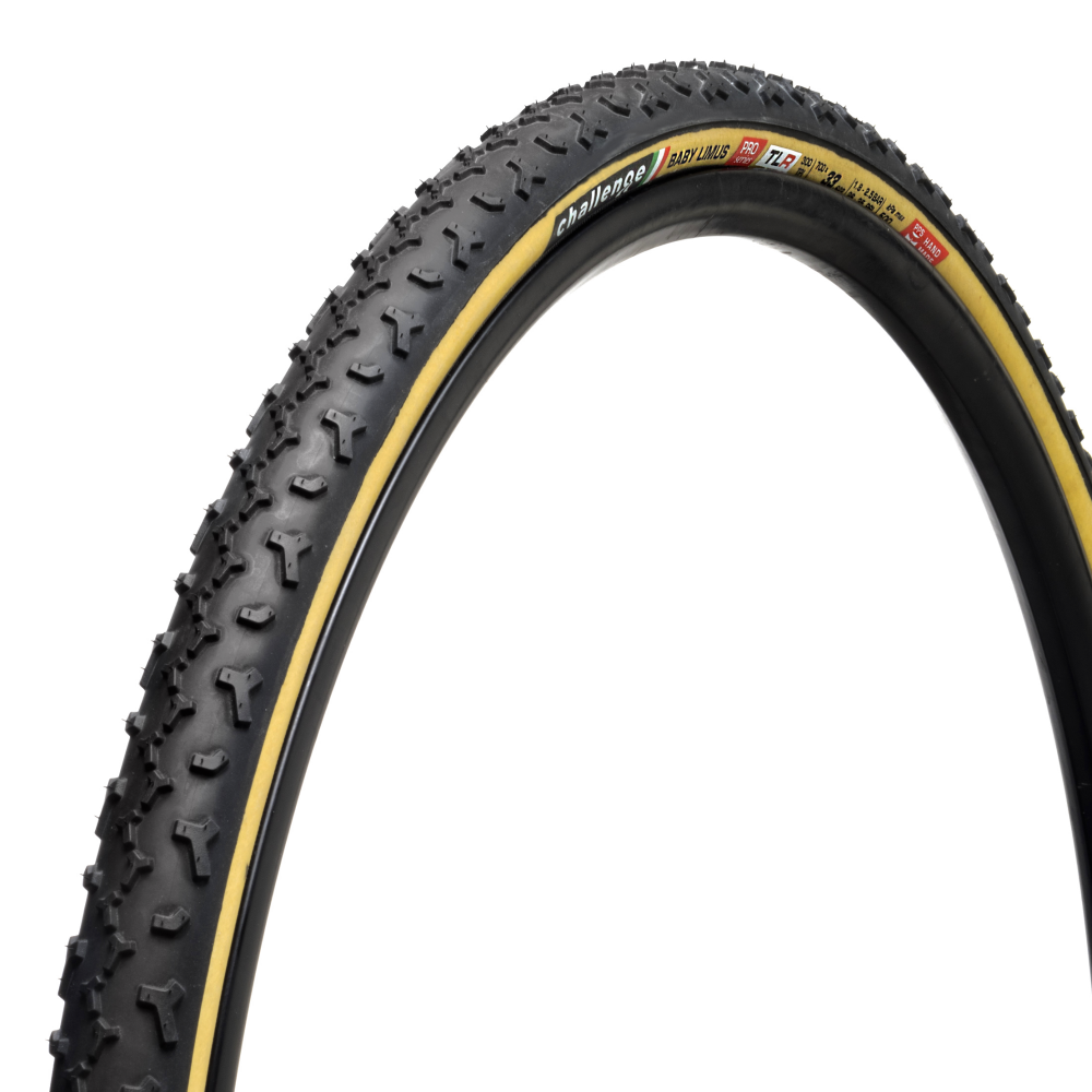 CHALLENGE Baby Limus 33 622 Tubeless TLR Tan Gravel CX Tire 00618