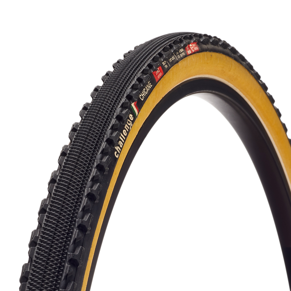 CHALLENGE Chicane 33 622 Clincher Non TLR Tan Gravel CX Tire 00710