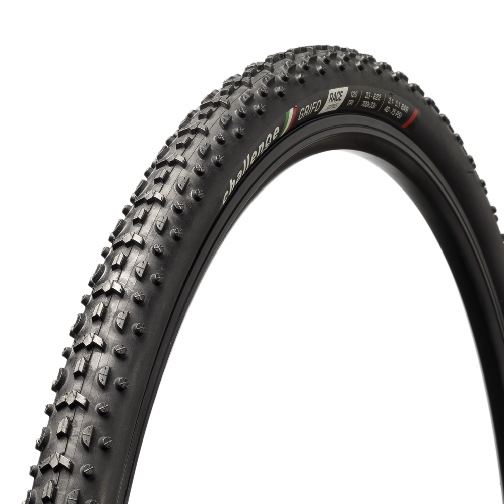 CHALLENGE Grifo 33 622 Clincher Non TLR Black Gravel CX Tire 01910