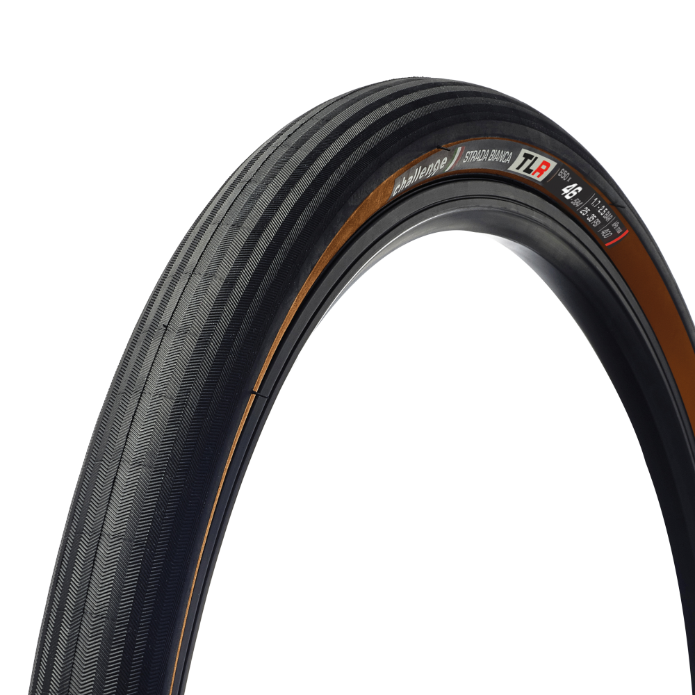 CHALLENGE Strada Bianca 46 584 Tubeless TLR Tan Gravel CX Tire 02039