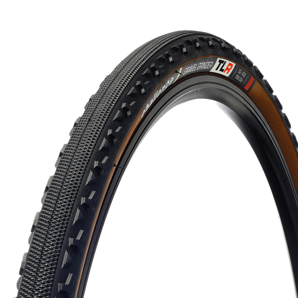 CHALLENGE Gravel Grinder 33 622 Tubeless TLR Tan Gravel CX Tire 02049