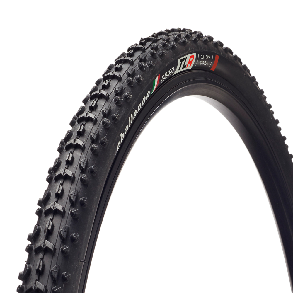 CHALLENGE Grifo 33 622 Tubeless TLR Black Gravel CX Tire 02054