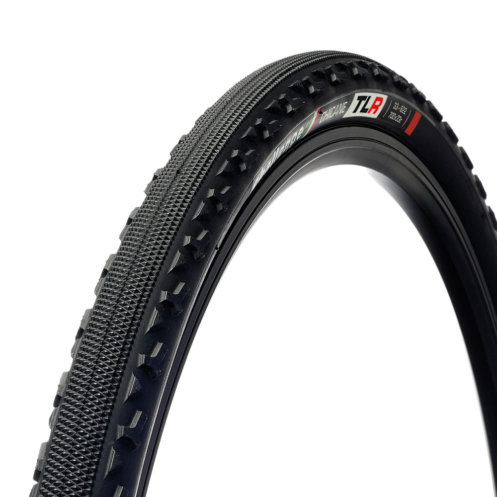 CHALLENGE Chicane 33 622 Tubeless TLR Black Gravel CX Tire 02074