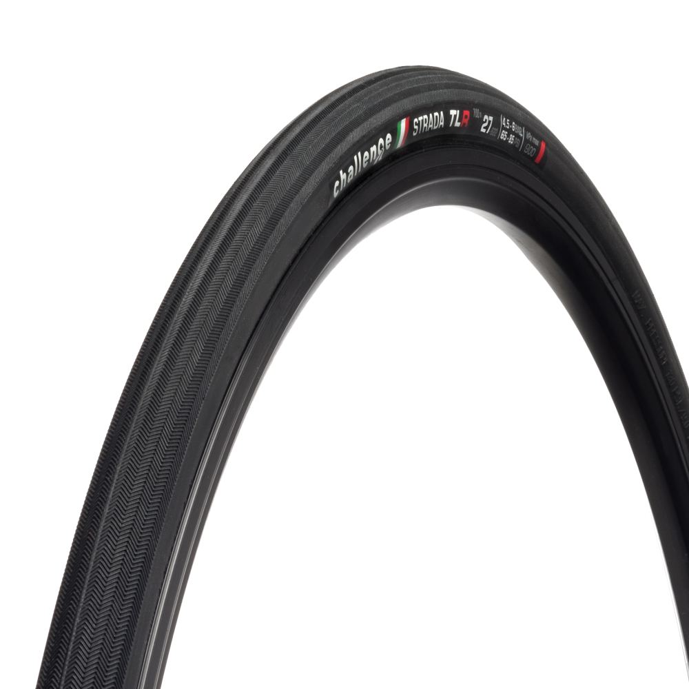 CHALLENGE Strada 27 622 Tubeless TLR Black Road Tire 02213