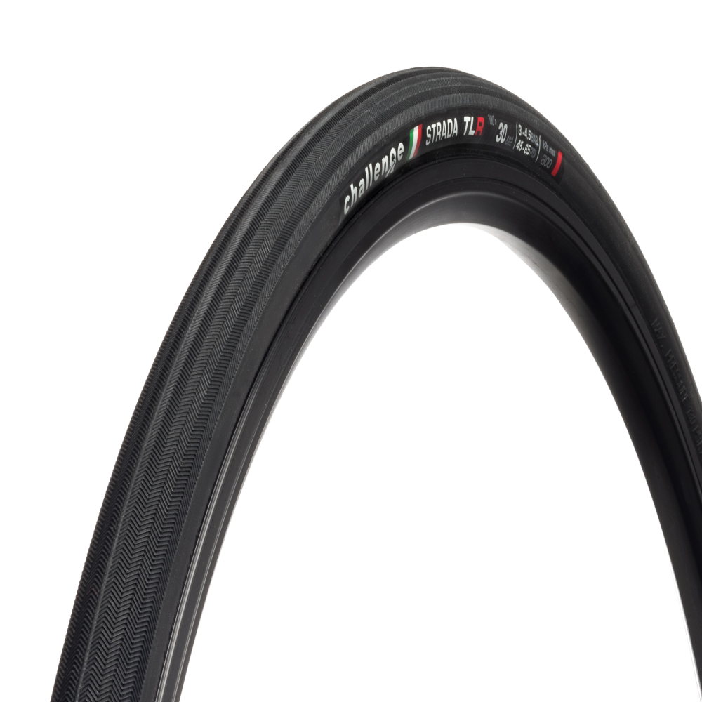 CHALLENGE Strada 30 622 Tubeless TLR Black Road Tire 02223