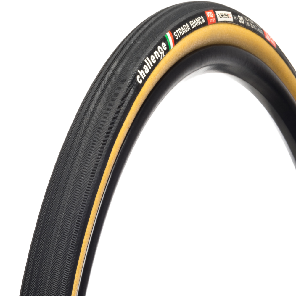 CHALLENGE Strada Bianca 30 28 Tubular Tubeless TLR Tan Gravel CX Tire 10650