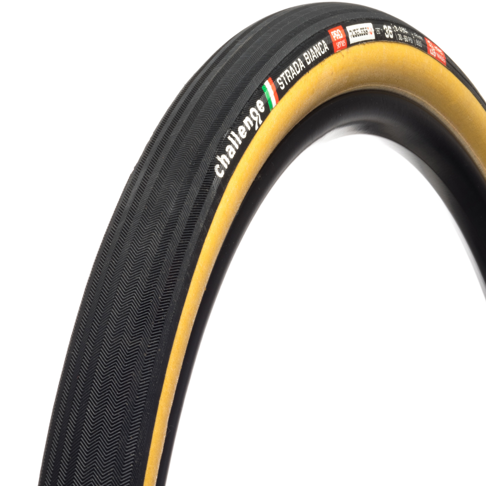 CHALLENGE Strada Bianca 36 28 Tubular Tubeless TLR Tan Gravel CX Tire 10660