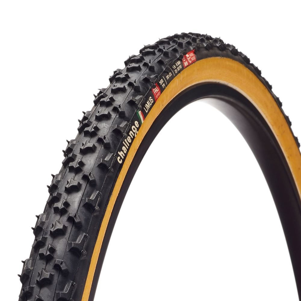 CHALLENGE Limus 33 28 Tubular Tubular Tan Gravel CX Tire 11720