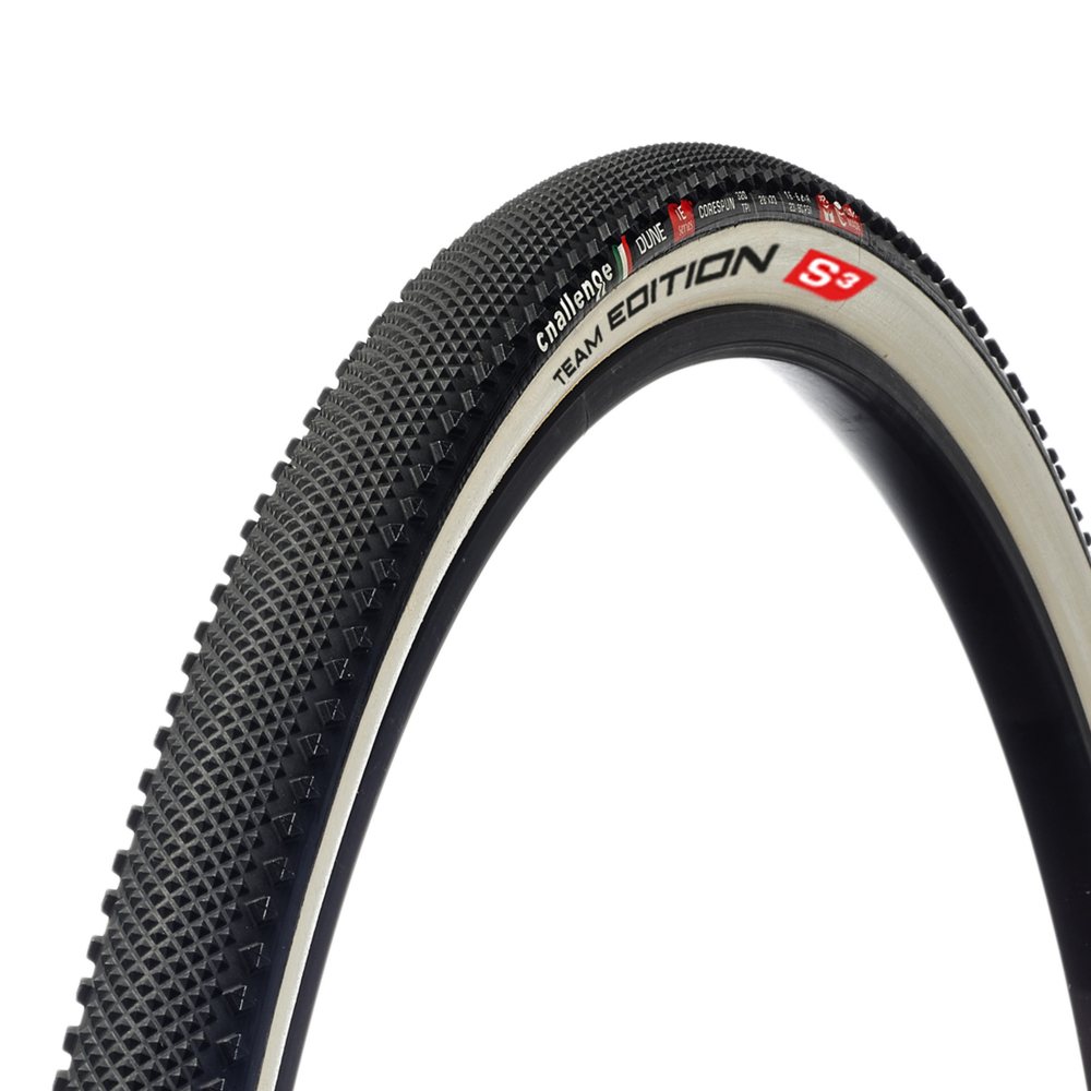 CHALLENGE Dune 33 28 Tubular Tubular White Gravel CX Tire 11870