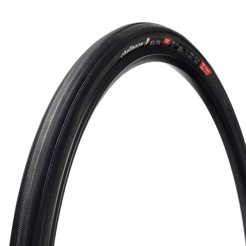 CHALLENGE Elite 25 28 Tubular Tubular Black Road Tire 10913