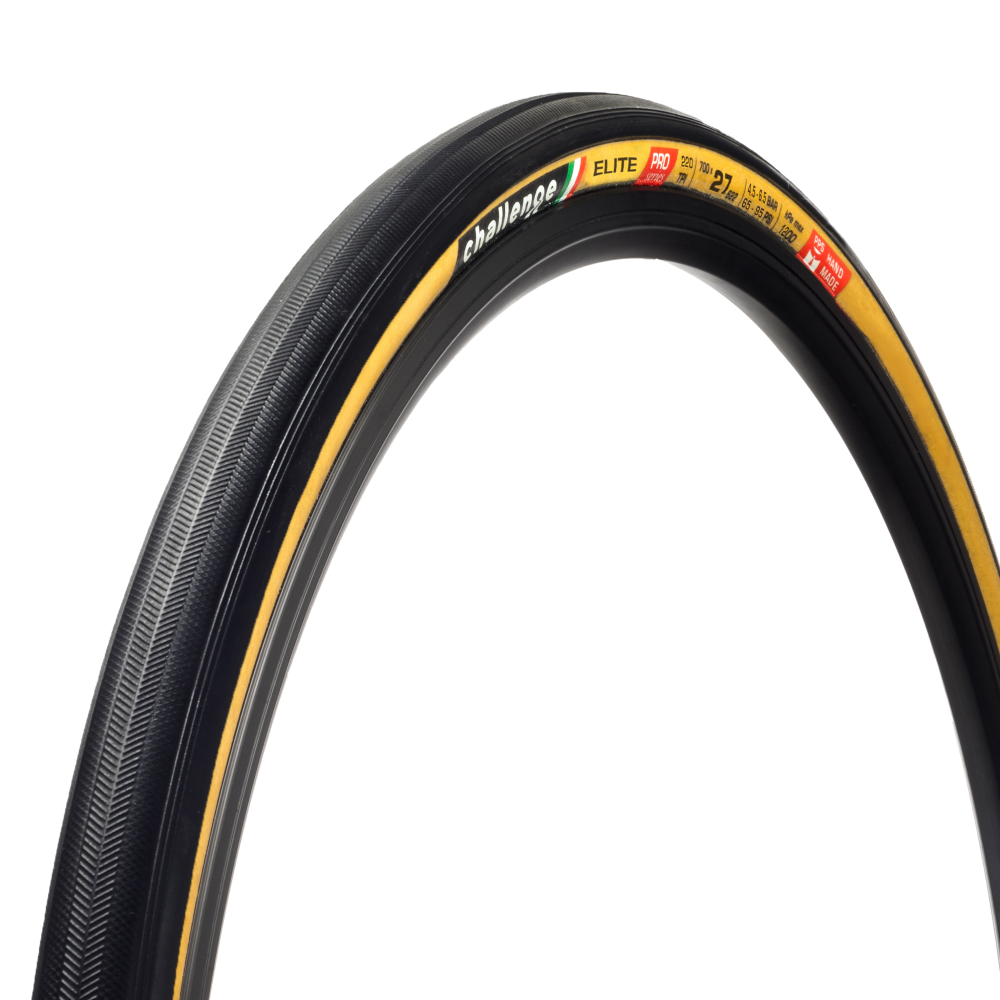 CHALLENGE Elite 27 28 Tubular Tubular Tan Road Tire 10914