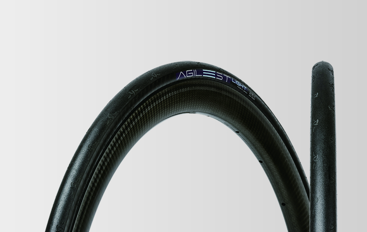 PANARACER AGILEST LIGHT 25 622 Clincher Non TLR Black Road Tire RF725 AGL B