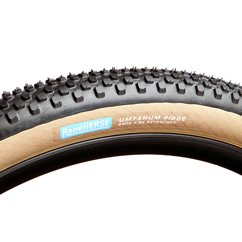 RENE HERSE Umtanum Ridge TC Tire Endurance Plus Casing 55 584 Tubeless TLR Tan Gravel CX Tire