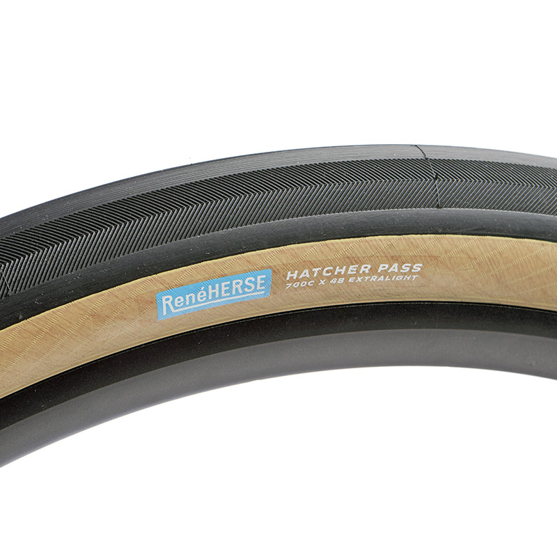 RENE HERSE Hatcher Pass TC Tire Endurance Casing 48 622 Tubeless TLR Tan Gravel CX Tire