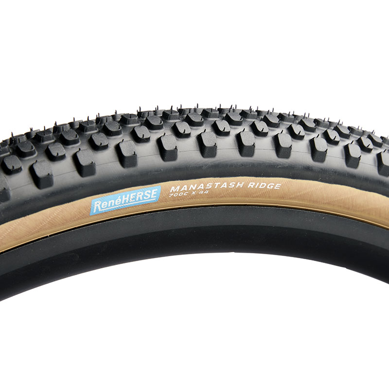 RENE HERSE Manastash Ridge TC Tire Endurance Plus Casing 44 622 Tubeless TLR Tan Gravel CX Tire