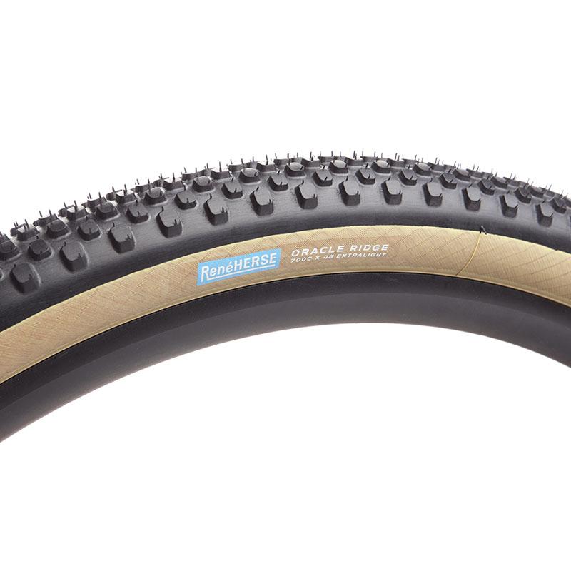 RENE HERSE Oracle Ridge TC Tire Endurance Plus Casing 48 622 Tubeless TLR Tan Gravel CX Tire