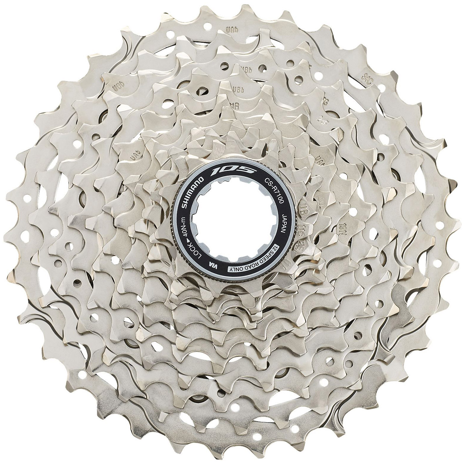 SHIMANO 105 CS R7100 12 11 34 HG EV 11 Speed Road Cassette