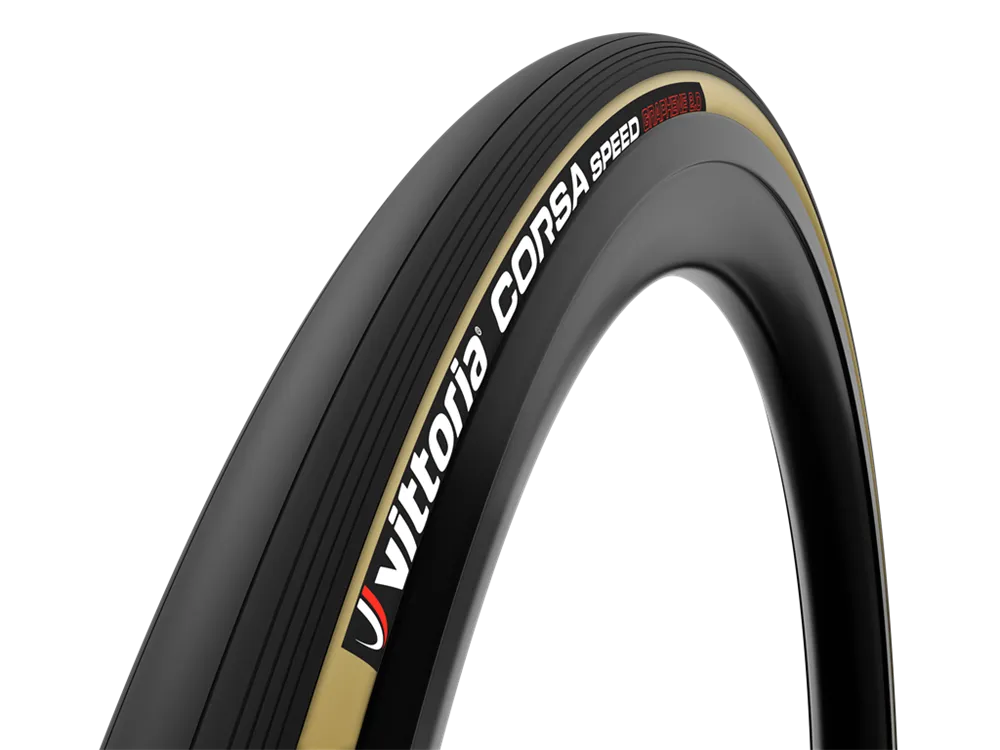 VITTORIA Corsa Speed 25 622 Tubeless TLR Black Road Tire 11A00119