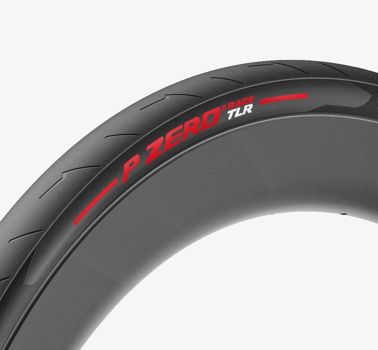 PIRELLI P ZERO™ Race TLR Red 28 622 Tubeless TLR Black Road Tire