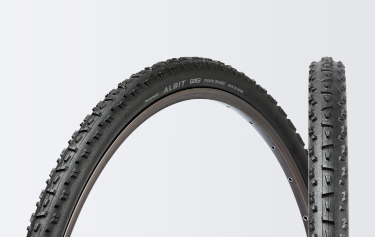 PANARACER ALBIT 33 622 Tubeless TLR Black Gravel CX Tire RF733TC ALB B