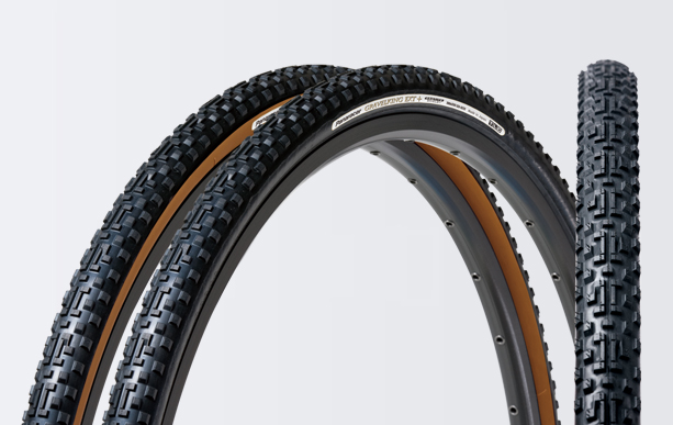 PANARACER GravelKing EXT Plus 40 622 Tubeless TLR Tan Gravel CX Tire RF738 GKEXT P D