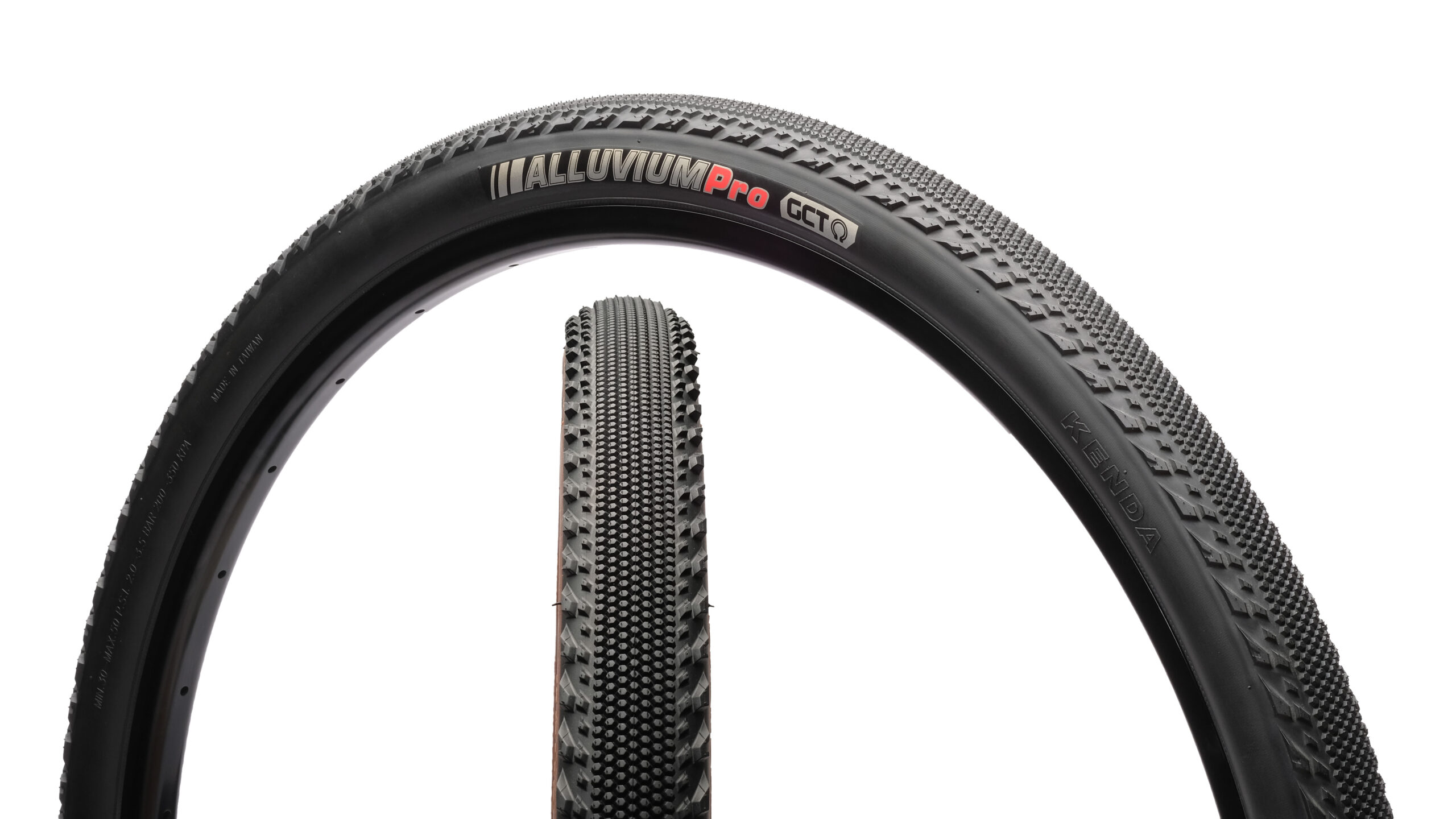 KENDA Alluvium K1226 45 622 Tubeless TLR Black Gravel CX Tire 08555054