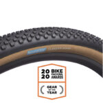 RENE HERSE Fleecer Ridge TC Tire - Endurance Plus Casing 55-622 / Tubeless (TLR) / Tan / Gravel / CX Tire / -