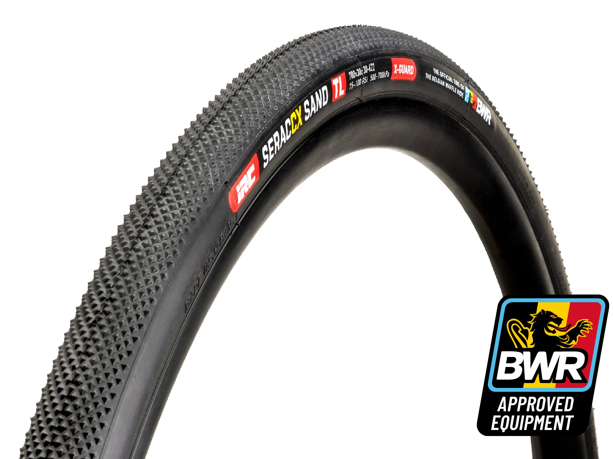 IRC Serac CX Sand 30 BWR EDITION 30 622 Tubeless TLR Black Gravel CX Tire