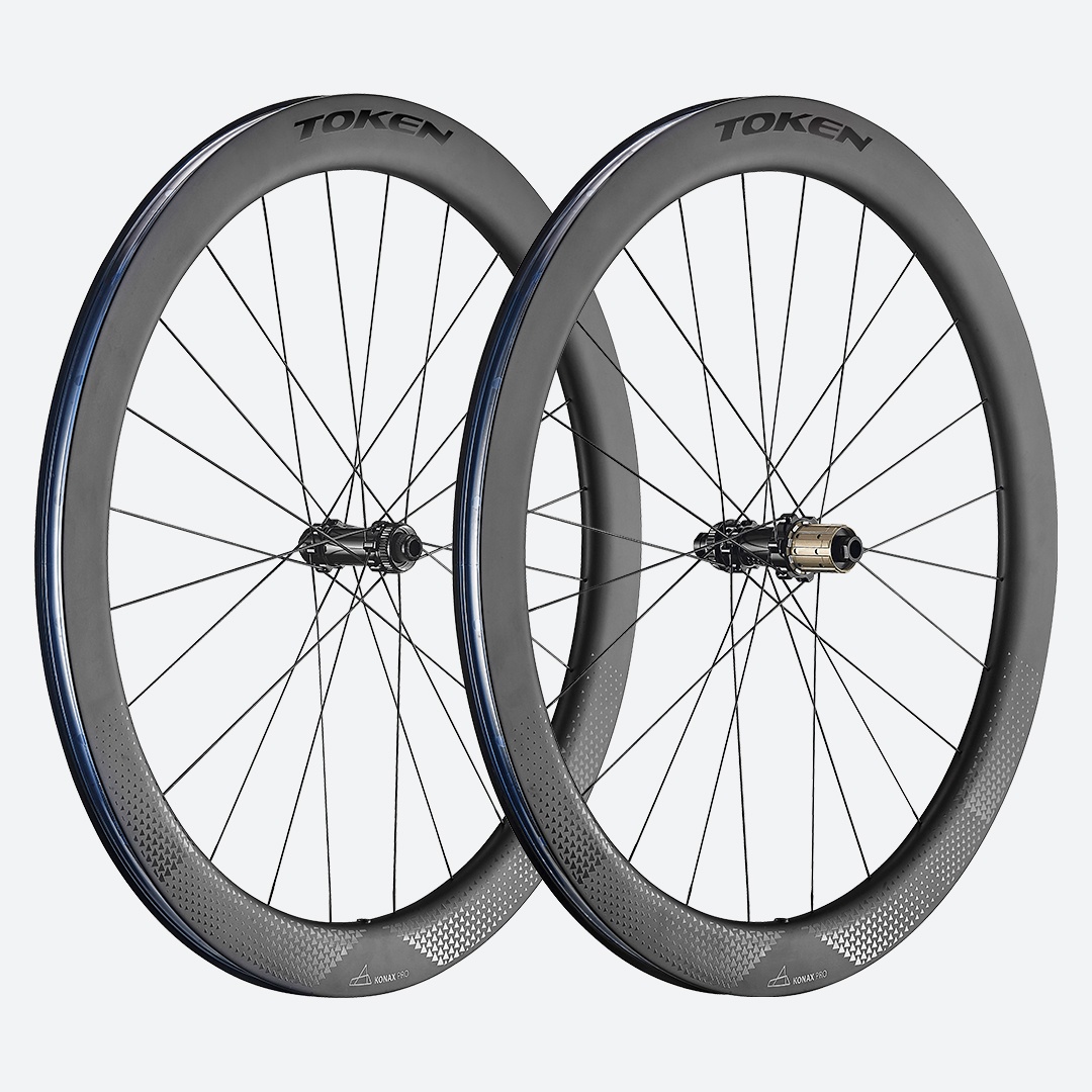 TOKEN KONAX PRO DISC Disc 700c Carbon Wheelset