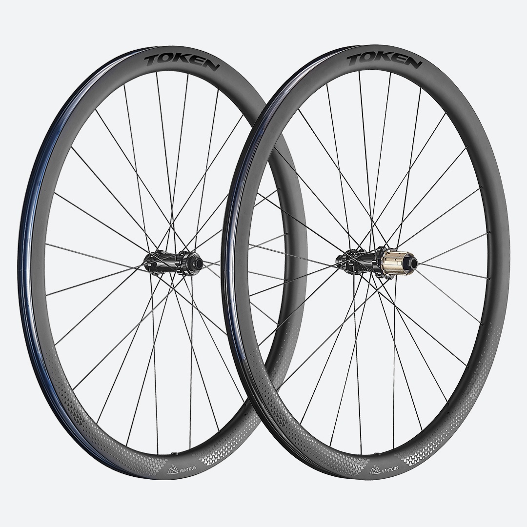 TOKEN VENTOUS DISC Disc 700c Carbon Wheelset